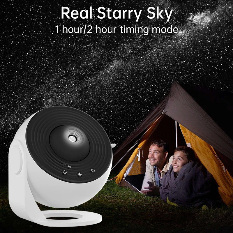 Night Light Galaxy Projector Starry Sky Projector 360 Rotate Planetarium Lamp For Kids Bedroom Valentines Day Gift Wedding Deco view