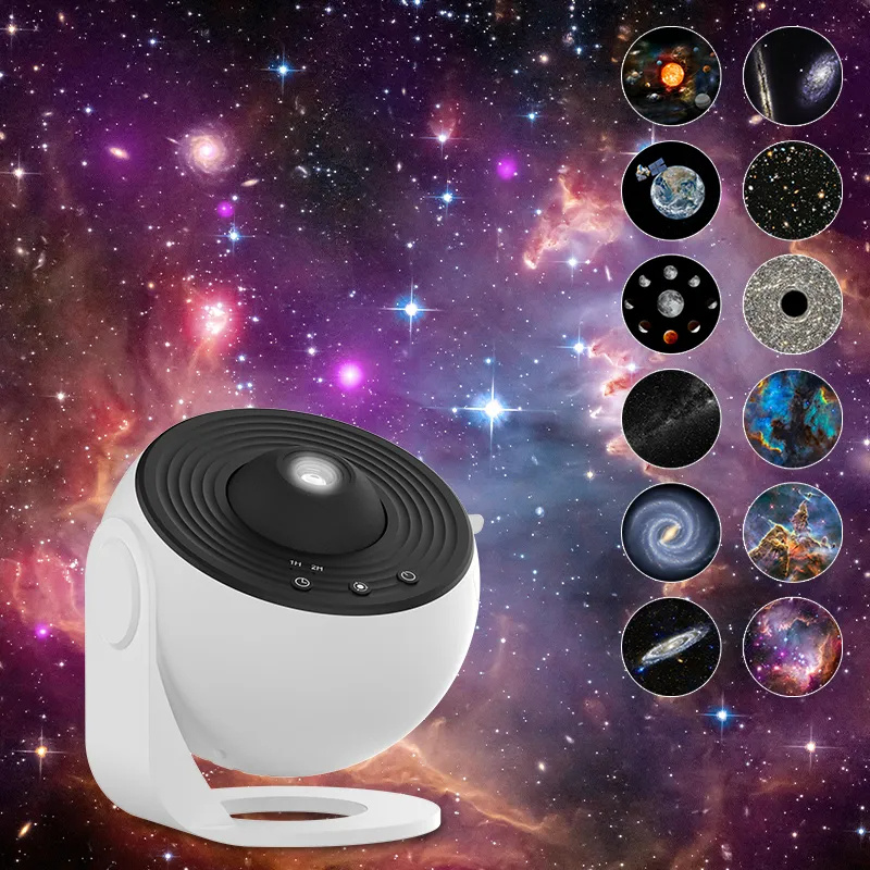 Night Light Galaxy Projector Starry Sky Projector 360 Rotate Planetarium Lamp For Kids Bedroom Valentines Day Gift Wedding Deco view