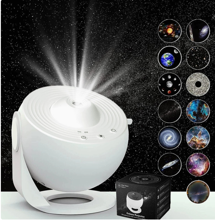 Night Light Galaxy Projector Starry Sky Projector 360 Rotate Planetarium Lamp For Kids Bedroom Valentines Day Gift Wedding Deco view